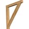 Ekena Millwork Traditional Block Rough Sawn Outlooker, Western Red Cedar, 6"W x 44"D x 44"H OUT06X44X44TRA05RWR - alternate 1